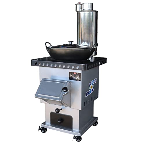 asdchZen Stand-Holzofen Mit Beheiztem Wassertank, Multifunktionaler Rauchfreier Heiz- Und Kochofen Aus Gusseisen, Tragbar Mit Kaminrohr Und Handgefertigtem Wok, Feststehend, Mobil asdchZen Stand-Holzofen Mit Beheiztem Wassertank, Multifunktionaler Rauchfreier Heiz- Und Kochofen Aus Gusseisen, Tragbar Mit Kaminrohr Und Handgefertigtem Wok, Feststehend, Mobil von asdchZen