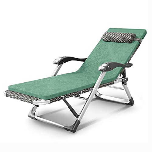 asdchZen Zero Gravity Loungesessel, übergroß, Liegestuhl mit abnehmbarem Kissen, Liegestuhl für Terrasse, Rasen, Strand, Camping, für drinnen und draußen, ergonomischer Liegestuhl (D 2) von asdchZen