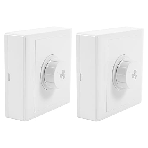 2 StüCk Decken Ventilator Stufenloser Drehzahl Regler OberfläChenmontierter LüFterdrehzahl Schalter von asdfs