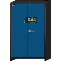 asecos® Sicherheitsschrank Typ 90 für Lithium-Ionen-Batterien ION-CORE-STORE, HxBxT 1953x1193x615 mm, 5x gelochte Fachböden, 1x Bodenauffangwanne von asecos®