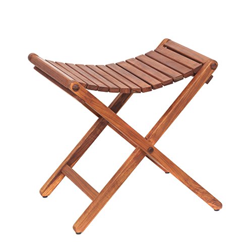 AsinoX Tek 601 Klapphocker, Holz, Braun, 46 x 41 x 46 cm von Asinox