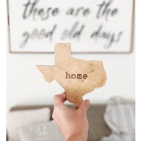 Altholz Texas Wohnkultur Rustikale Wandkunst von asisdesignsshop