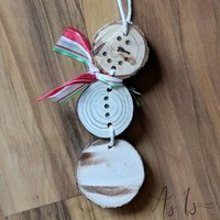 Rustikale Holzscheibe Aus Holz, Als Weihnachtsdeko Rustikale Holzscheibe Aus Holz, Als Weihnachtsdeko von asisdesignsshop