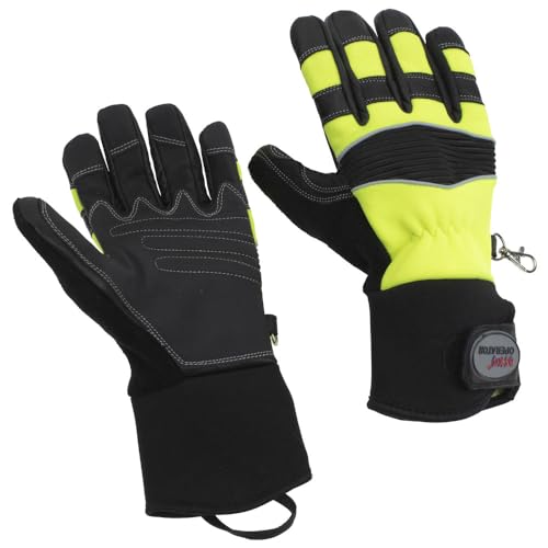 askö THL-Handschuh Operator EN 388 CAT II, Größe 8, neongelb 603564-5002-8 (Handschuh Feuerwehrhandschuh Hilfeleistung Arbeitshandschuhe Schutzhandschuh Arbeitshandschuh Arbeitsschutzhandschuhe) von askö