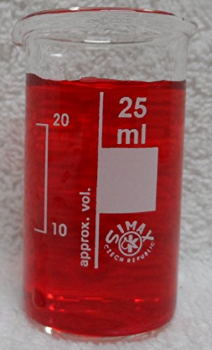 Becherglas, hohe Form, Boro 3.3 (25 ml = ø 30 x 55 mm) von assistent11
