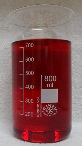 Becherglas, hohe Form, Boro 3.3 (800 ml = ø 90 x 175 mm) von assistent11