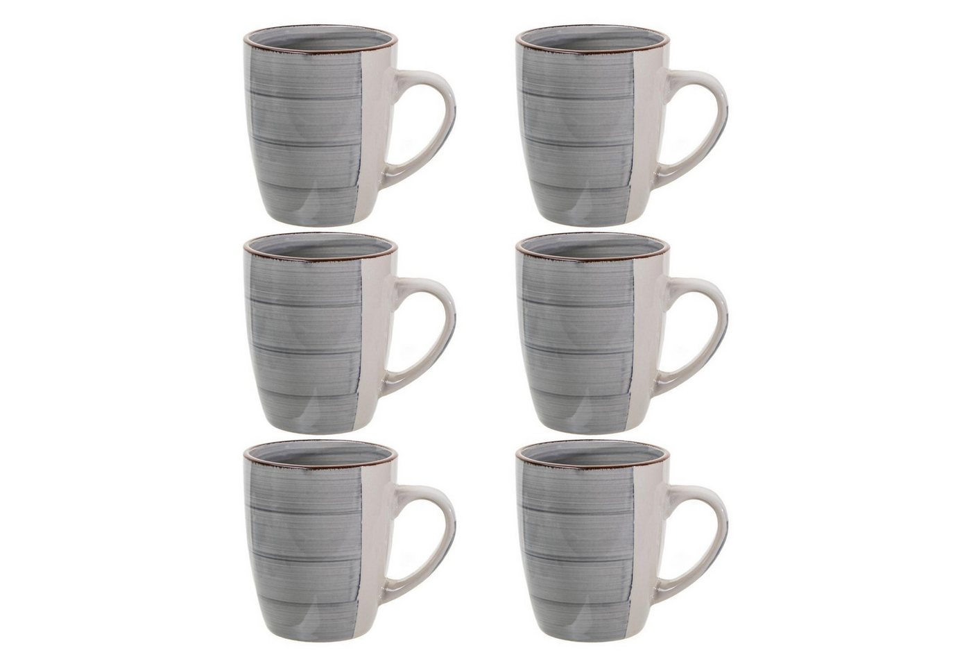 astor24 Tasse Kaffeetassen Set Kaffee Tee Becher Pott Geschirr, Keramik, hochwertige Tassen in PREMIUM Qualität von astor24