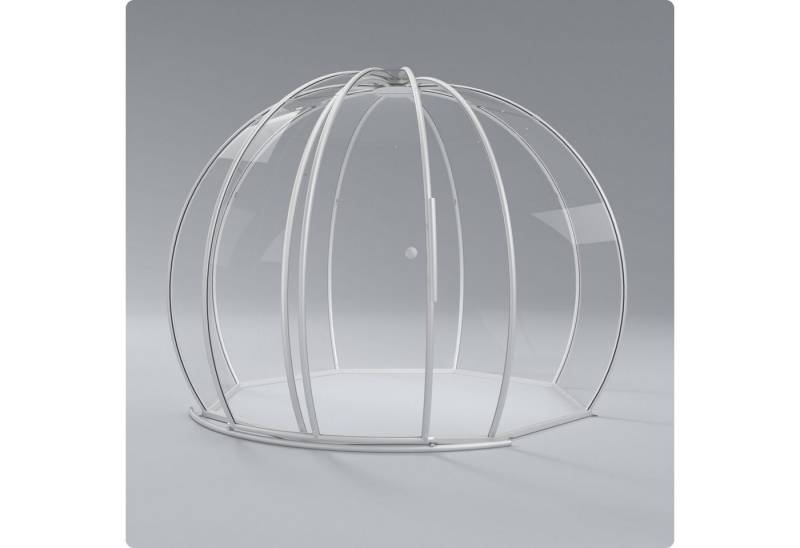 astreea Pavillon Igloo Max wasserdicht - Gartenpavillon Gastronomie Garten, (UV-beständig, strapazierfähig - 100% recyceltes Polycarbonat), Aluminium-Gestell entwickelt aus der Luft- und Raumfahrttechnik von astreea