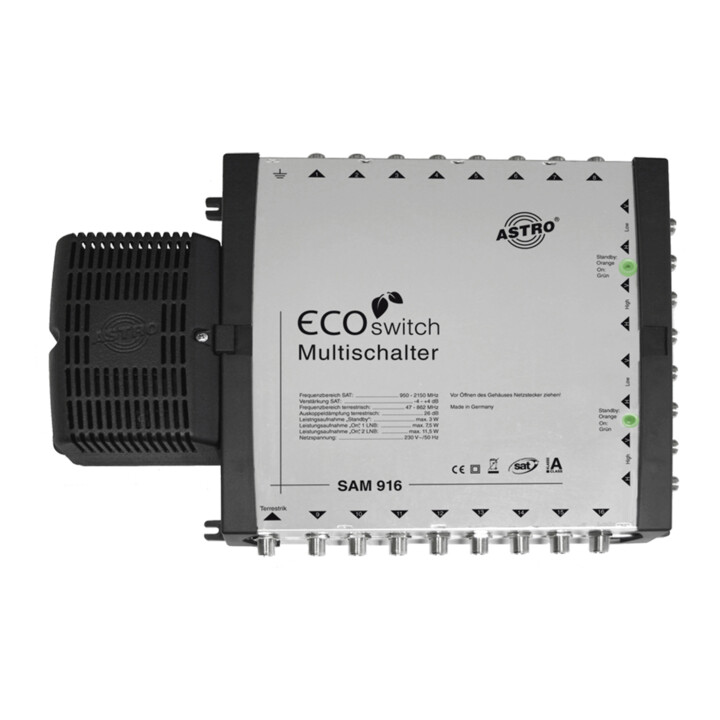 B-Ware Astro Strobel Multischalter Verteiler Satellitenanlage 16 Teilnehmer Netzteil B-Ware Astro Strobel Multischalter Verteiler Satellitenanlage 16 Teilnehmer Netzteil von astro_strobel