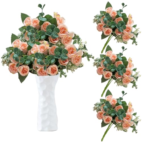 astylishome 3602 Künstliche Pfingstrosen, Kunstblumen, Seide, Pfingstrosen, Blumensträuße für Hochzeit, Zuhause, Geburtstag, Party, Arrangement, Gartendekoration von astylishome