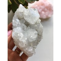 Apophyllit Cluster, Brillanter Apophyllit, Natürlicher Klarer Kristall, Kristall Heilung von asunshinesmile