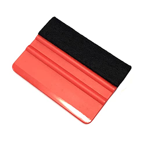 atFoliX Pro Filzrakel Montagerakel mit Filzkante 10 cm x 7,5 cm Folienrakel von atFoliX