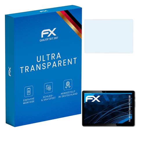 atFoliX Schutzfolie kompatibel mit JAY-tech Tablet-PC TXE10D Folie, ultraklare FX Displayschutzfolie (2X) von atFoliX
