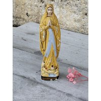 Alte Gipsstatue Unserer Lieben Frau Von Lourdes Alte Gipsstatue Unserer Lieben Frau Von Lourdes von atelierdemadamerose