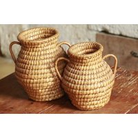 Set Mit 2 Weidenkörben von atelierdemadamerose