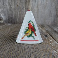 Vintage Kardinal Pomander Ornament Weihnachten Jasco Vogel Potpourri Duft Keramik Porzellan von atgrandmastable