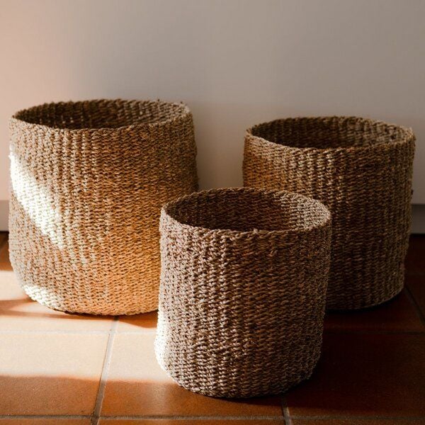 atisan Großer Aufbewahrungskorb Nalu aus Seegras atisan Großer Aufbewahrungskorb Nalu aus Seegras von atisan