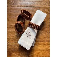 Serviettenringe, Korbserviettenringe, Serviettenhalter, Raffia Serviettenringe Set, Tischbekleidung, Boho Dining, Esswaren Serviettenringe, Korbserviettenringe, Serviettenhalter, Raffia Serviettenringe Set, Tischbekleidung, Boho Dining, Esswaren von attic1shop