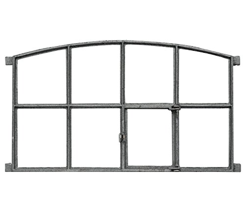 Fenster zum Öffnen Klappfenster Stallfenster Eisenfenster Eisen 74cm Antik-Stil von aubaho