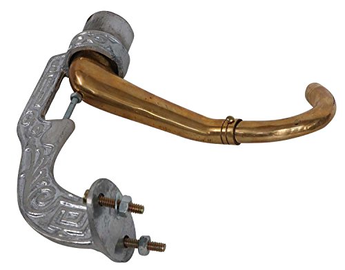 Grammophon Trichterarm Ersatzteil Antik-Stil Ersatz Zubehör Austausch von aubaho