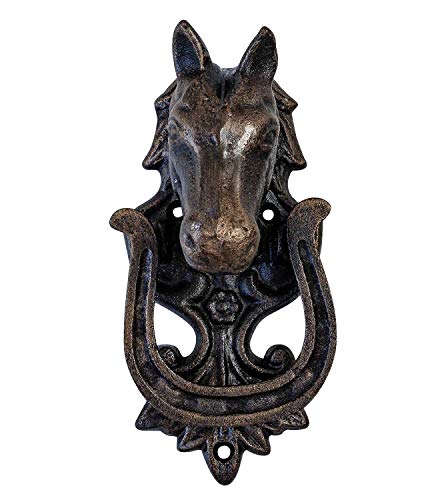 aubaho Antik Stil Türklopfer Pferd Pferdekopf Türbeschlag Tür Horse doorknocker aubaho Antik Stil Türklopfer Pferd Pferdekopf Türbeschlag Tür Horse doorknocker von aubaho