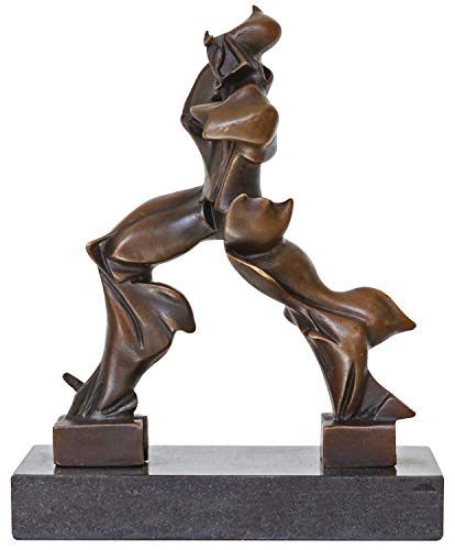 Bronzeskulptur nach Umberto Boccioni Bronze Figur Skulptur Statue Replika von aubaho
