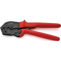 Crimpzange L.250mm brün. f.isol. Kabelschuhe u.Steckverb. m.Ku.-Hüllen Knipex von Knipex