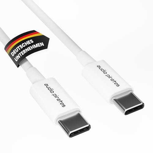 audio pirates USB-C Kabel – Nylon-geflochtenes Schnellladekabel – 60W, USB 2.0 & 480 M– kompatibel mit iPhone 16/e/Pro/Plus, 15/Pro/Pro Max, Galaxy S24, MacBook (2er Pack, 1 Meter) audio pirates USB-C Kabel – Nylon-geflochtenes Schnellladekabel – 60W, USB 2.0 & 480 M– kompatibel mit iPhone 16/e/Pro/Plus, 15/Pro/Pro Max, Galaxy S24, MacBook (2er Pack, 1 Meter) von audio pirates