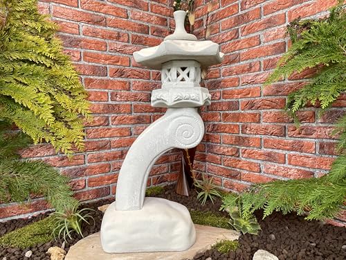 auerco Steintempel im japanischen Stil 'Rankei A' - Handgefertigte Gartenfigur aus regionalem Steinguss - Zen - Dekoration für Garten & Terasse - wetterfest & langlebig auerco Steintempel im japanischen Stil 'Rankei A' - Handgefertigte Gartenfigur aus regionalem Steinguss - Zen - Dekoration für Garten & Terasse - wetterfest & langlebig von auerco