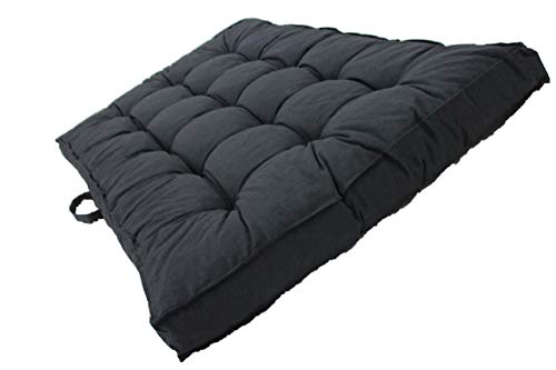 Chicreat Kastenkissen Loungekissen, 2er-Set 120 x 80 cm Dunkelgrau von Chicreat