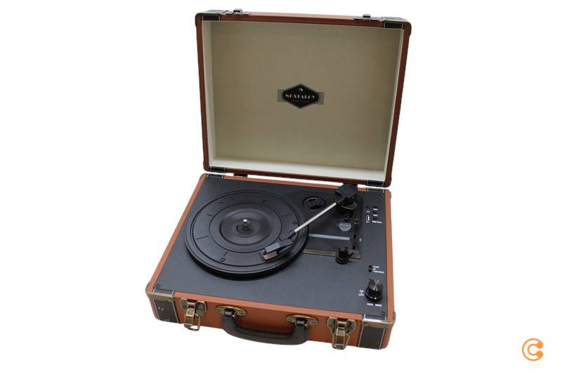 Auna Jerry Lee Bt Turntable Recording Plattenspieler Platten Spieler Defektware D-Ware von auna