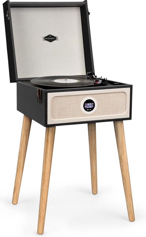 Auna Sarah Ann DAB Plattenspieler 33/45/78 U/min DAB+/FM-Radio DEFEKTWARE von auna