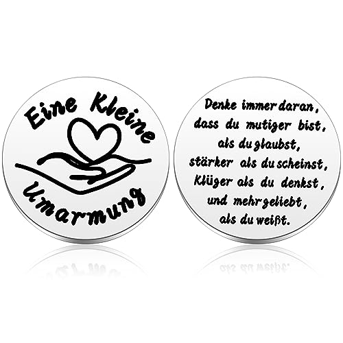 aurorayer Eine Kleine Umarmung Glücksbringer,Aufmunterung Geschenke,Gute Besserung Geschenke Alles Wird Gut Geschenk für Familie Mann Freund,Patient(Silber) aurorayer Eine Kleine Umarmung Glücksbringer,Aufmunterung Geschenke,Gute Besserung Geschenke Alles Wird Gut Geschenk für Familie Mann Freund,Patient(Silber) von aurorayer