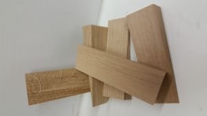 8 große Hartholzkeile180x60x22mm Eiche !!!!! von aus eigener handwerklichen fertigung