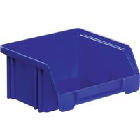 LA-KA-PE Sichtlagerkasten, PS blau, L85/65xB105xH45mm von LA-KA-PE