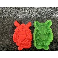 Der Unbekannte Drache Ausstechform Prägestempel Der Unbekannte Drache Ausstechform Prägestempel von aussiecookiecutters