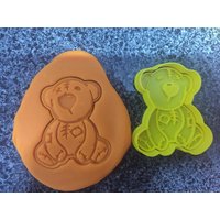 Ein Weiterer Raggard Teddy 05 Ausstechform Prägung Ein Weiterer Raggard Teddy 05 Ausstechform Prägung von aussiecookiecutters