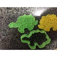 Holprig Vom Lager Kreidezeit Ausstechform Prägezange von aussiecookiecutters