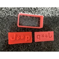 Jurassic Jeep 02 Ausstechform Jurassic Jeep 02 Ausstechform von aussiecookiecutters