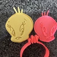 Süßer Vogel 02 Ausstechform Prägezange von aussiecookiecutters