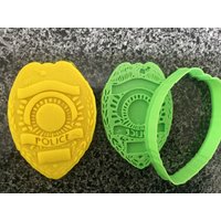 Polizeimarke 02 Für Ausstechformen Und Prägezange von aussiecookiecutters