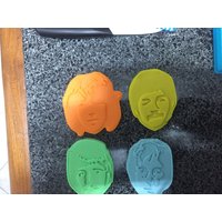 Set Mit 4 Beatles-Ähnlichen Ausstechformen Set Mit 4 Beatles-Ähnlichen Ausstechformen von aussiecookiecutters