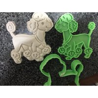 Süße Pudel Ausstechform Süße Pudel Ausstechform von aussiecookiecutters
