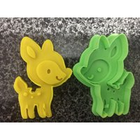 Süßes Reh Als Ausstechform von aussiecookiecutters