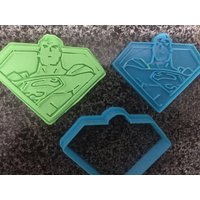 Superhelden-Ausstechform Prägezange von aussiecookiecutters