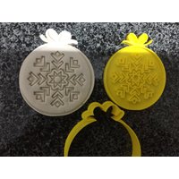 Weihnachts Schneeflocke Keks Cutter Prägemaschine von aussiecookiecutters