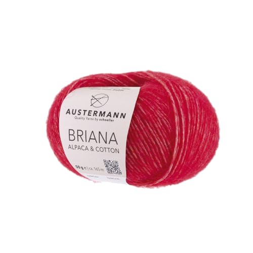 Briana Alpaca Cotton | 165 M - 50 G | 03 - Rot von austermann