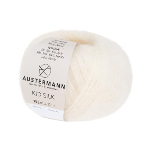 Kid Silk Austermann Lace Wolle (10 - wollweiß) von austermann