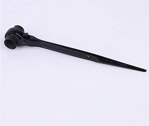 19mm-22mm Sechskantgerüst Podger Ratsche Schraubenschlüssel Ratsche Steckschlüssel (Schwarz) von ausuky