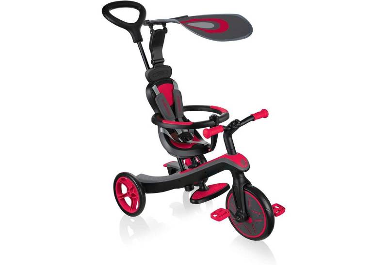 Globber Scooter 632-102 GLOBBER Dreirad Explorer 4 in 1, rot Globber Scooter 632-102 GLOBBER Dreirad Explorer 4 in 1, rot von Globber